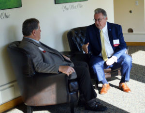 George Wilson and Dr. Jim Pelt, former Starr Alumni Association Presidents